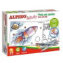 Alpino Pack Activity Pinta con Puntos con 10 Rotuladores Doble Punta y 6 Láminas